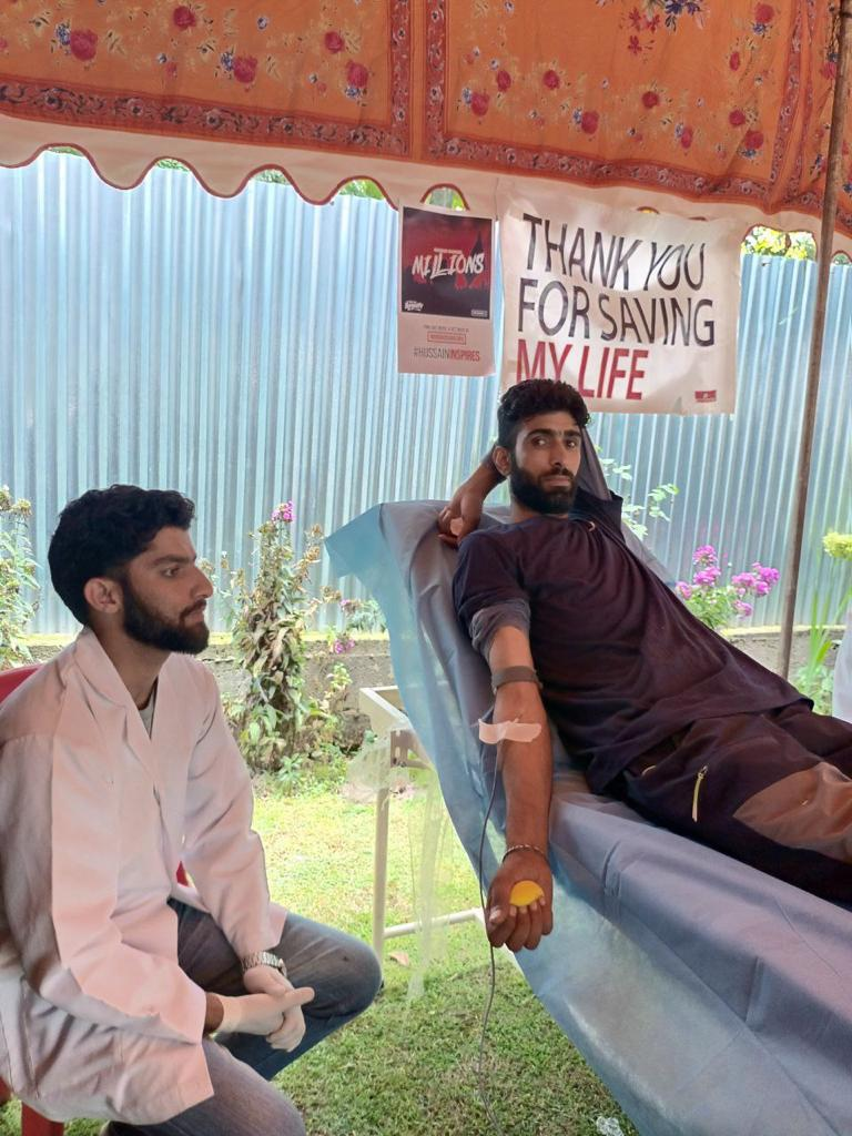 Blood donation saves lives